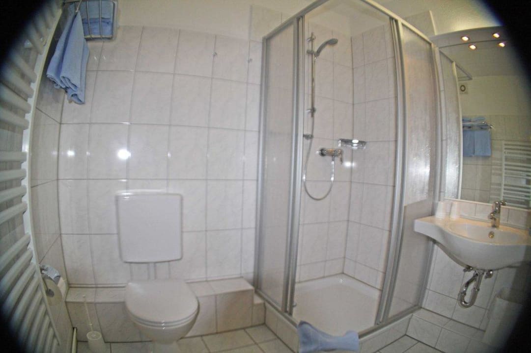 Badezimmer Hotel Vier Linden