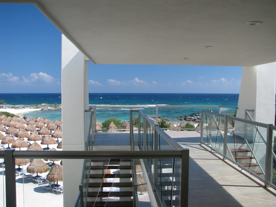 Ausblick auf den Strand Grand Sirenis Riviera Maya Resort & Spa