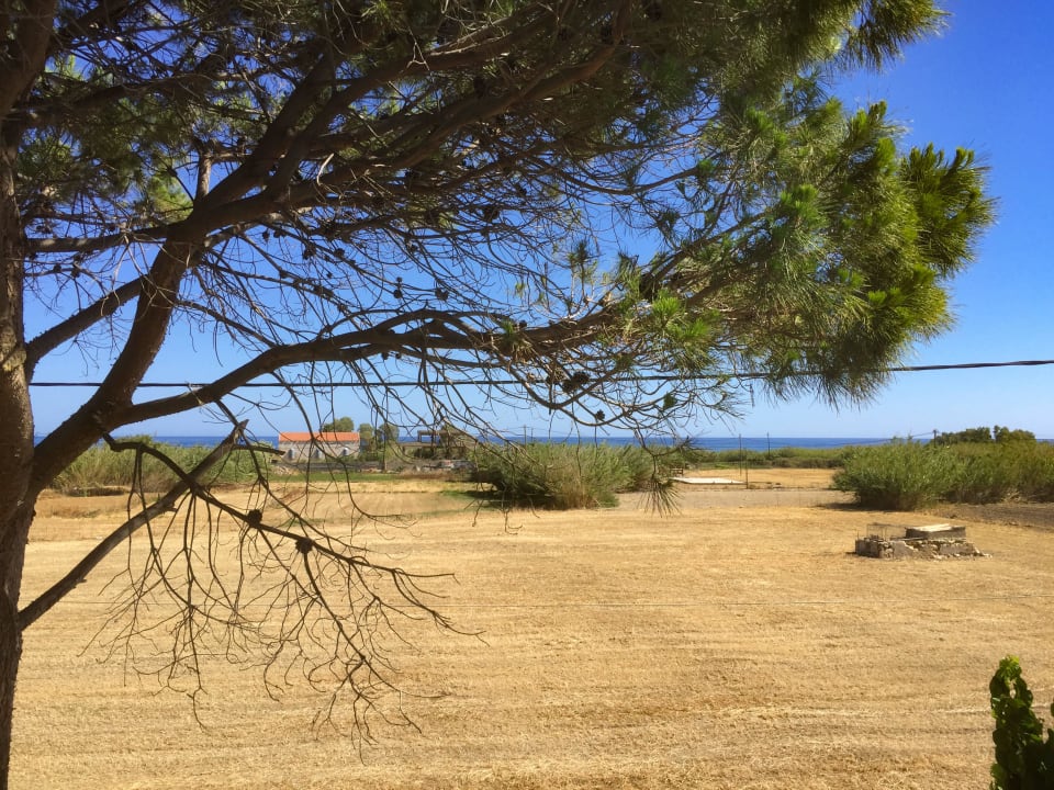 Ausblick Richtung Strand Hotel Mantenia