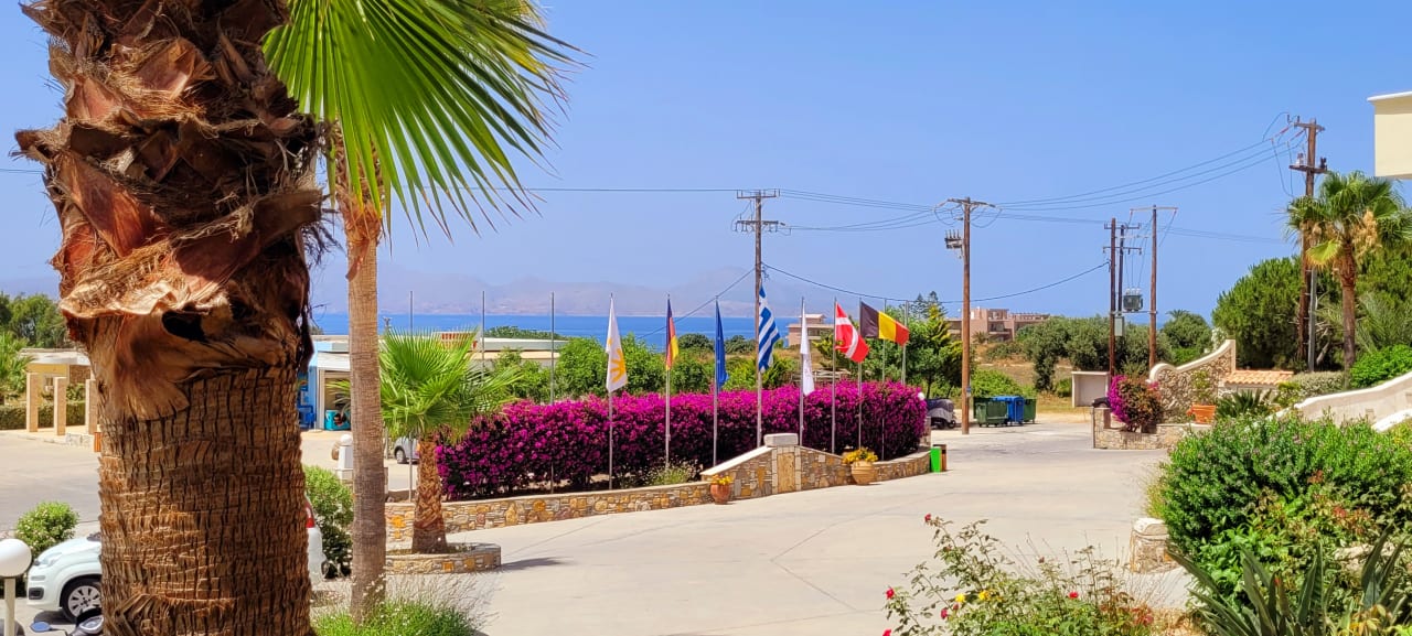 Ausblick Hotel Kouros Palace