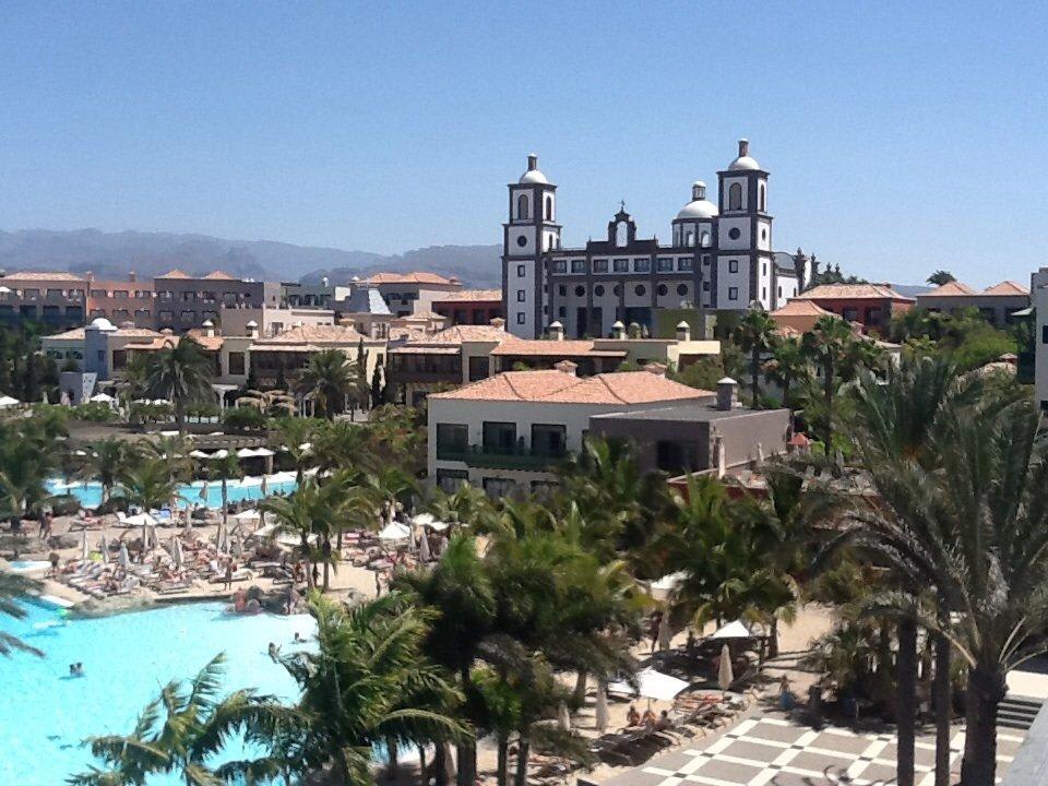 Aussicht von der Terrasse! Lopesan Villa del Conde Resort & Thalasso