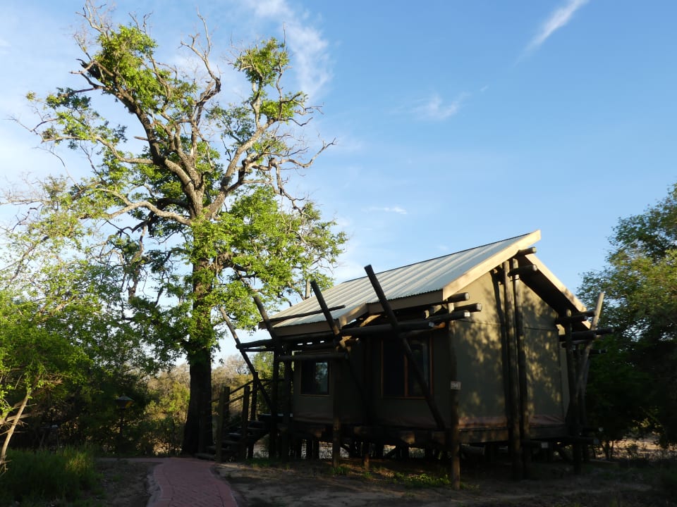 Außenansicht Tamboti Tented Camp