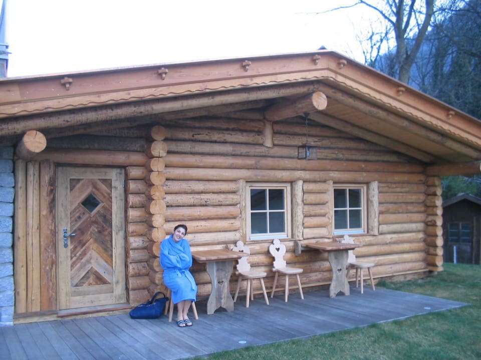 Sauna esterna Quellenhof Luxury Resort Passeier