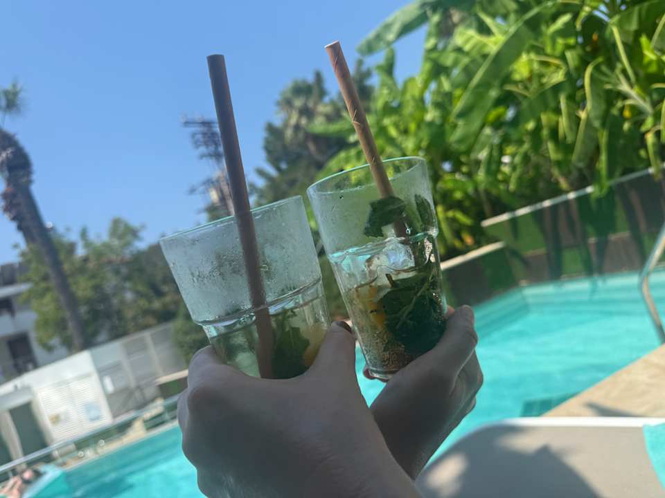 Pool Side Star Elegance