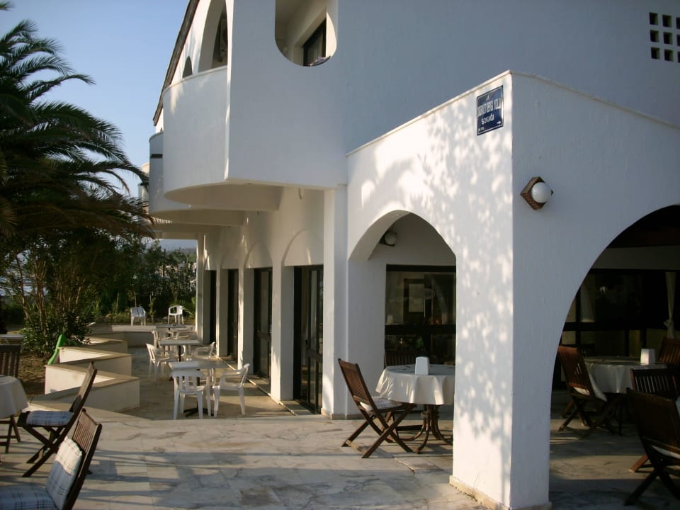 Terrasse Haupthaus Dogan Paradise Beach