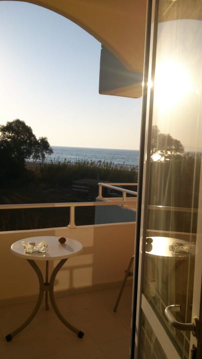 Balkon mit Meerblick Hotel Kathrin Beach