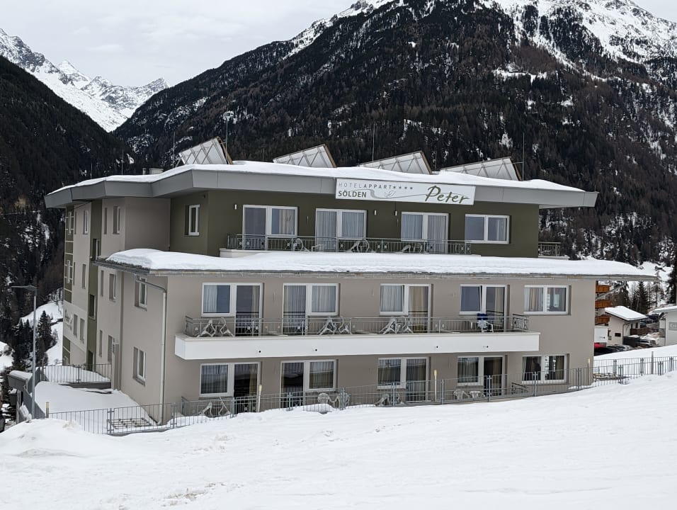 Außenansicht Hotel Appart Peter
