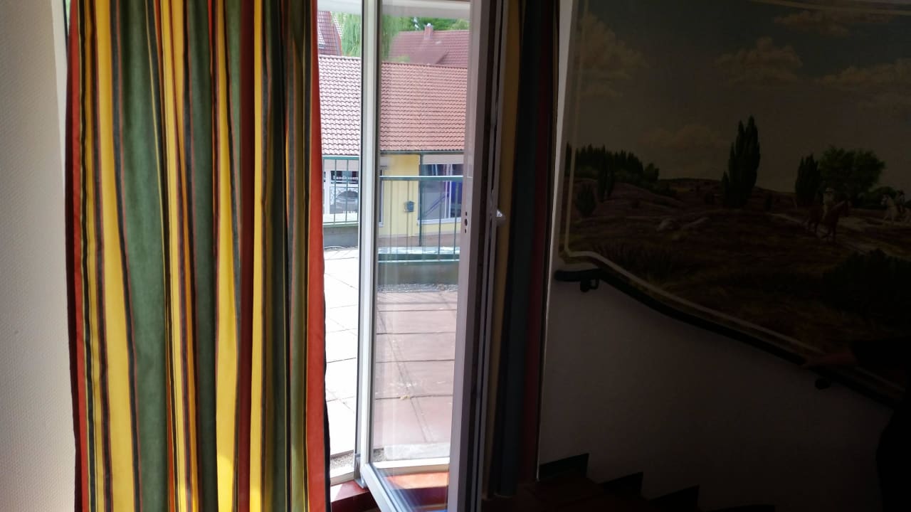 Eingang/ Ausgang Terrasse Hotel Heidehof Bispingen