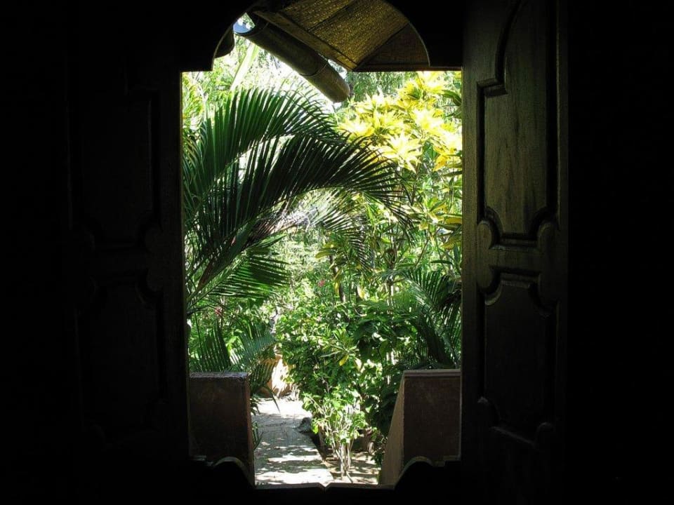 Blick aus dem Bad Coconut Cottages Gili Air