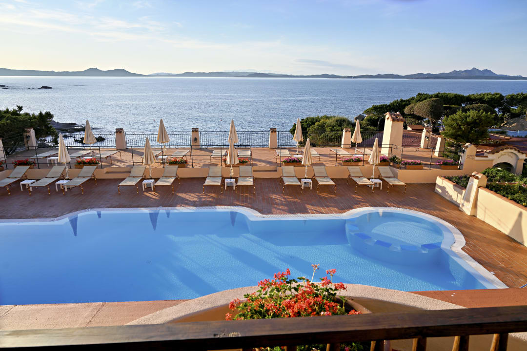 Ausblick Grand Hotel Smeraldo Beach