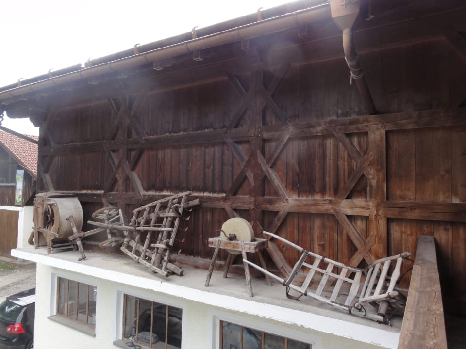 Der Ausblick vom Balkon Ferienwohnungen Riepertinger Langhof