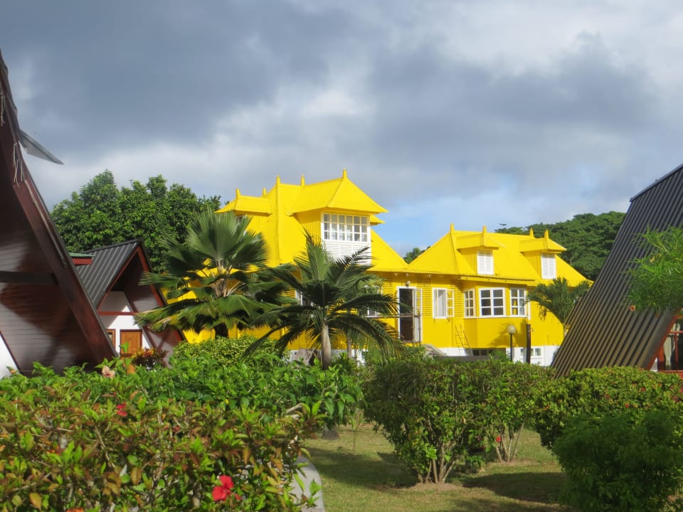 Gartenanlage La Digue Island Lodge