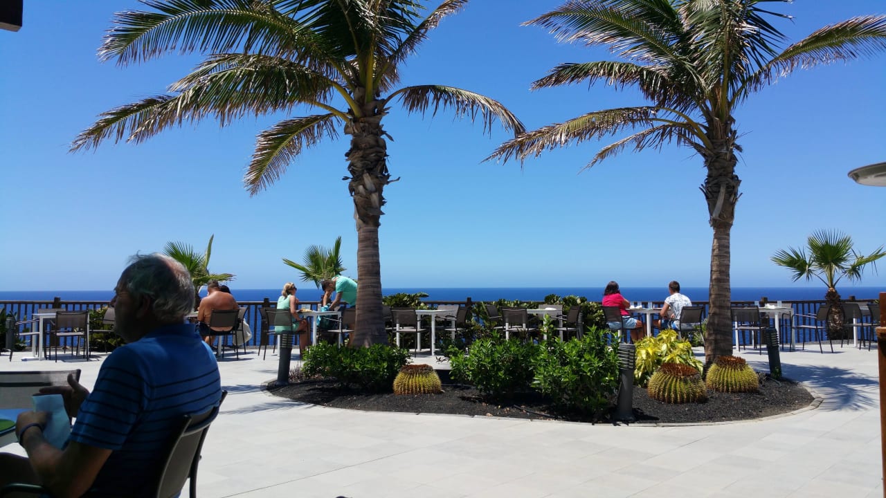 Blick von einer Restaurants La Palma Princess