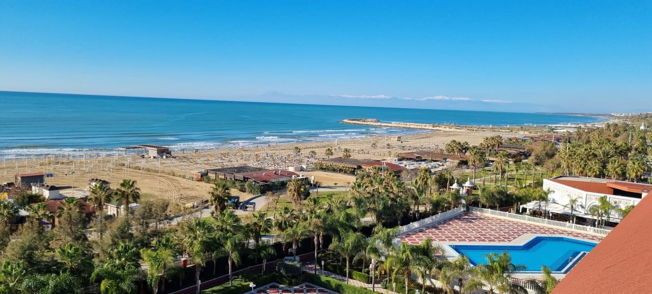 Ausblick Royal Taj Mahal Hotel