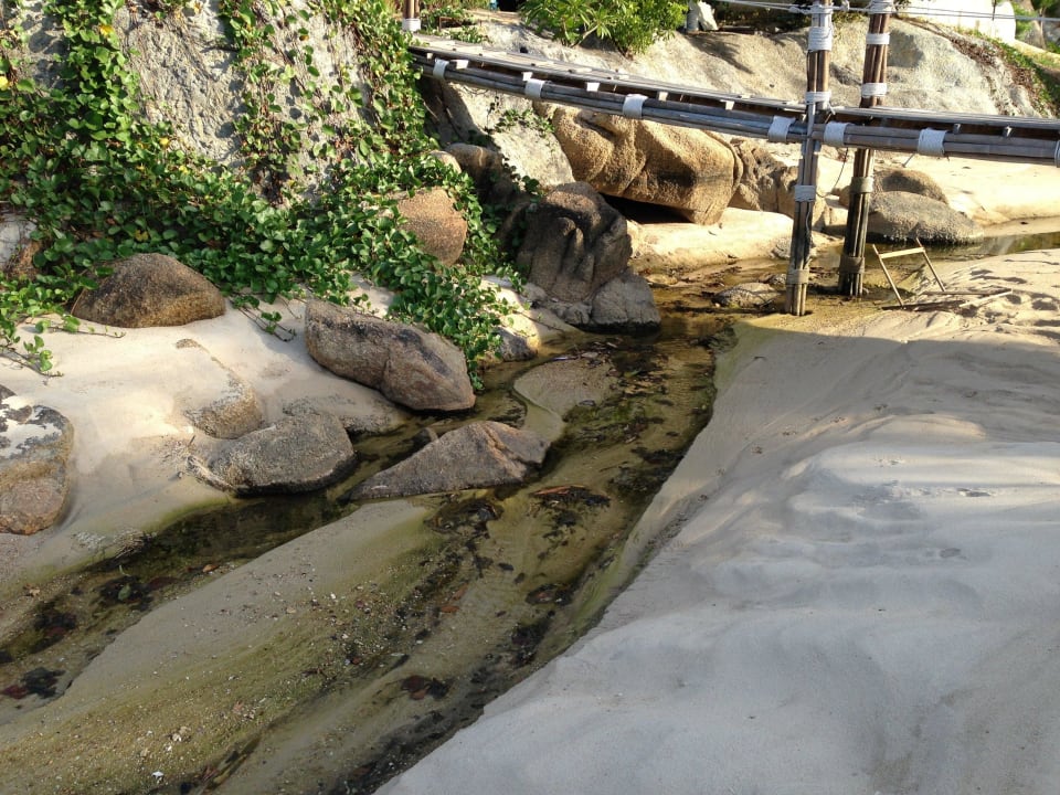 Bach direkt am Resort Panviman Resort Koh Phangan