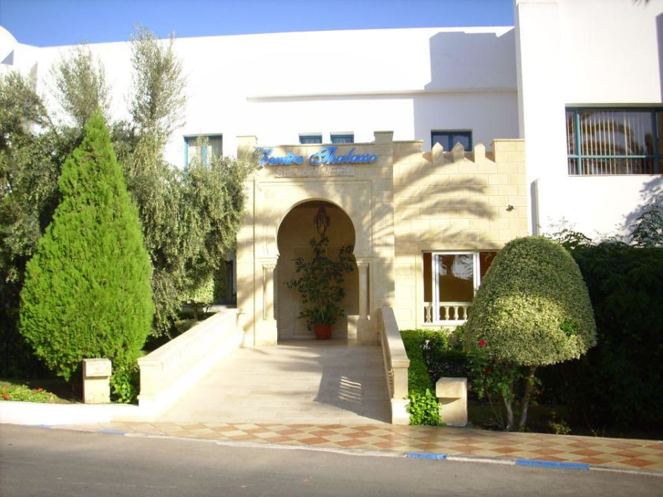 Eingang Centre Thalasso Mahdia Palace Thalasso