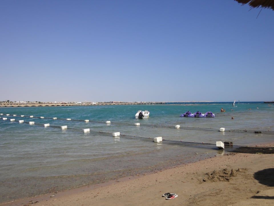 Strand am Dana Beach Pickalbatros Alf Leila Wa Leila Resort - Neverland Hurghada