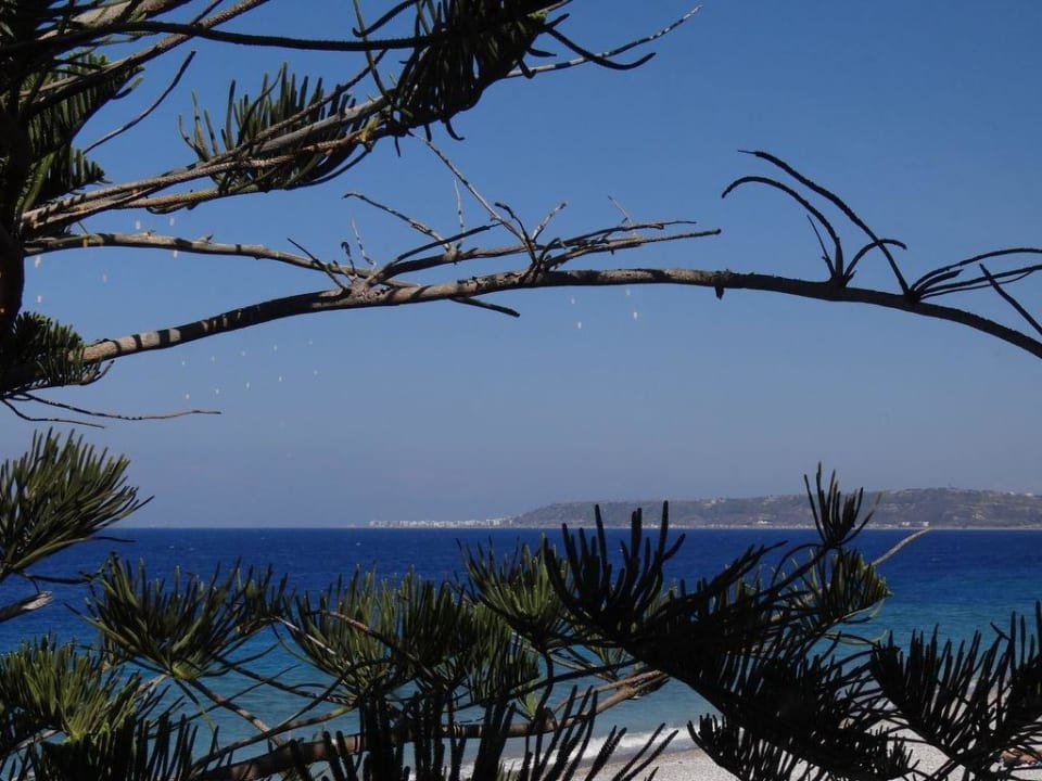 Widok z jadalni Sunshine Rhodes