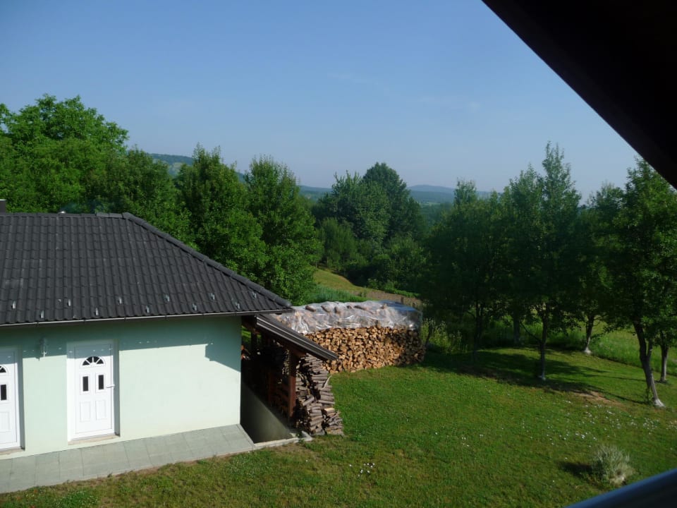 Aussicht vom Balkon Apartments Zafran