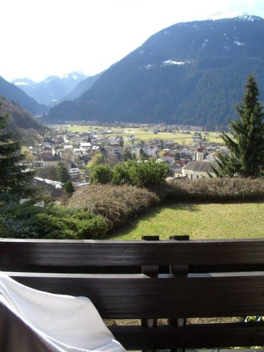 Ausblick vom Balkon Hotel Alpenhof Messmer