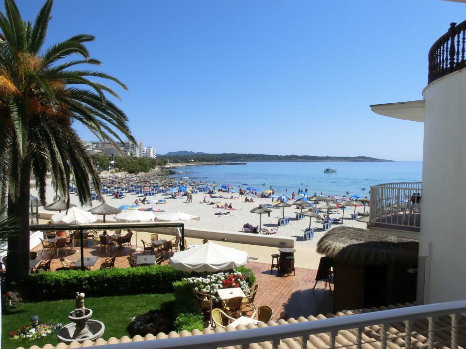 Ausblick aus unserem Zimmer Hotel Club S'Illot