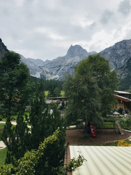 Ausblick Gramai Alm alpengenuss & natur spa