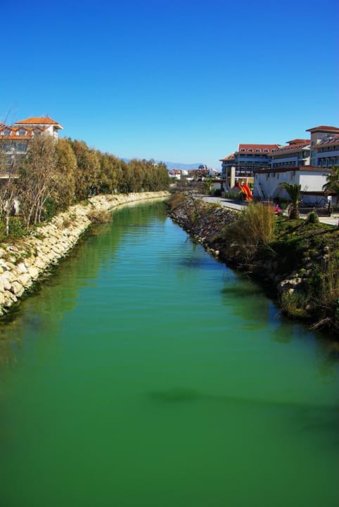 Flusslauf Sunis Evren Beach Resort Hotel & Spa