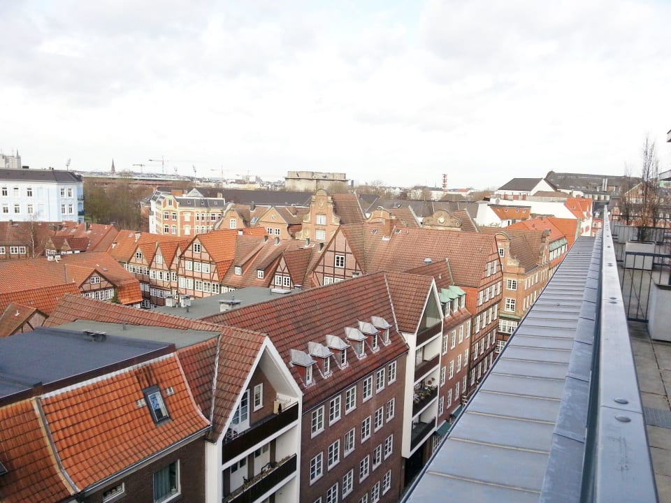 Dachterrasse Sauna Lindner Hotel Hamburg Am Michel, part of JdV by Hyatt