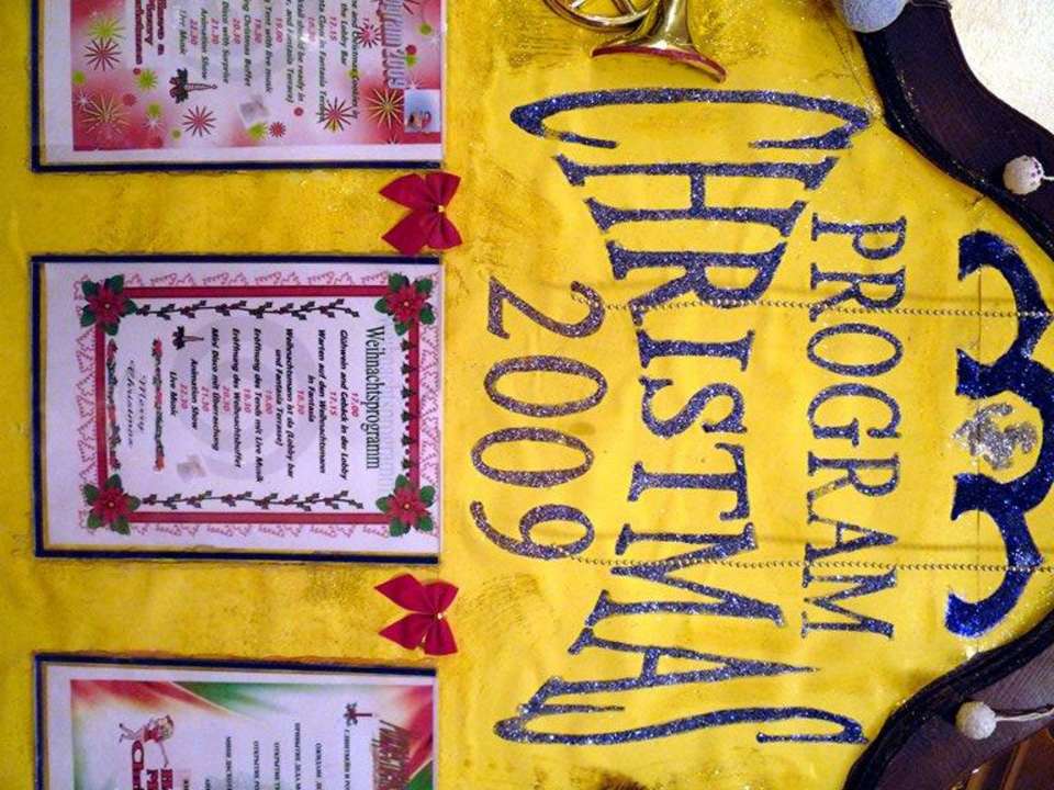 Christmas Program 2009 Pickalbatros Alf Leila Wa Leila Resort - Neverland Hurghada