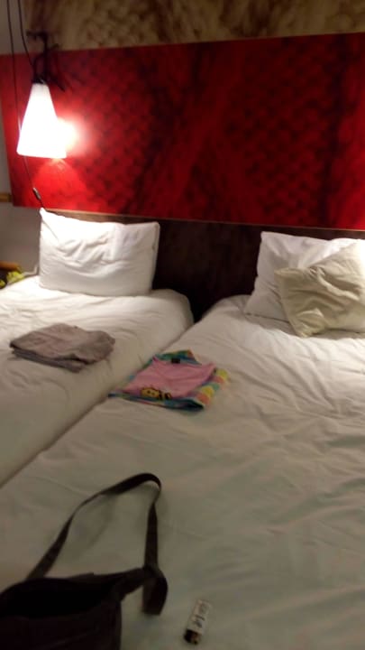 Unser Zimmer ibis Berlin Hauptbahnhof