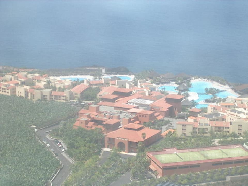 Das Hotel von oben La Palma Princess