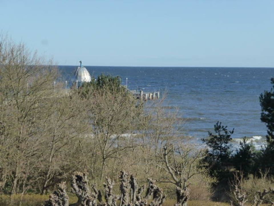 Seebrücke Zinnowitz Kleine Strandburg Zinnowitz