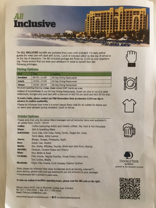 Gastro DoubleTree by Hilton Resort & Spa Marjan Island