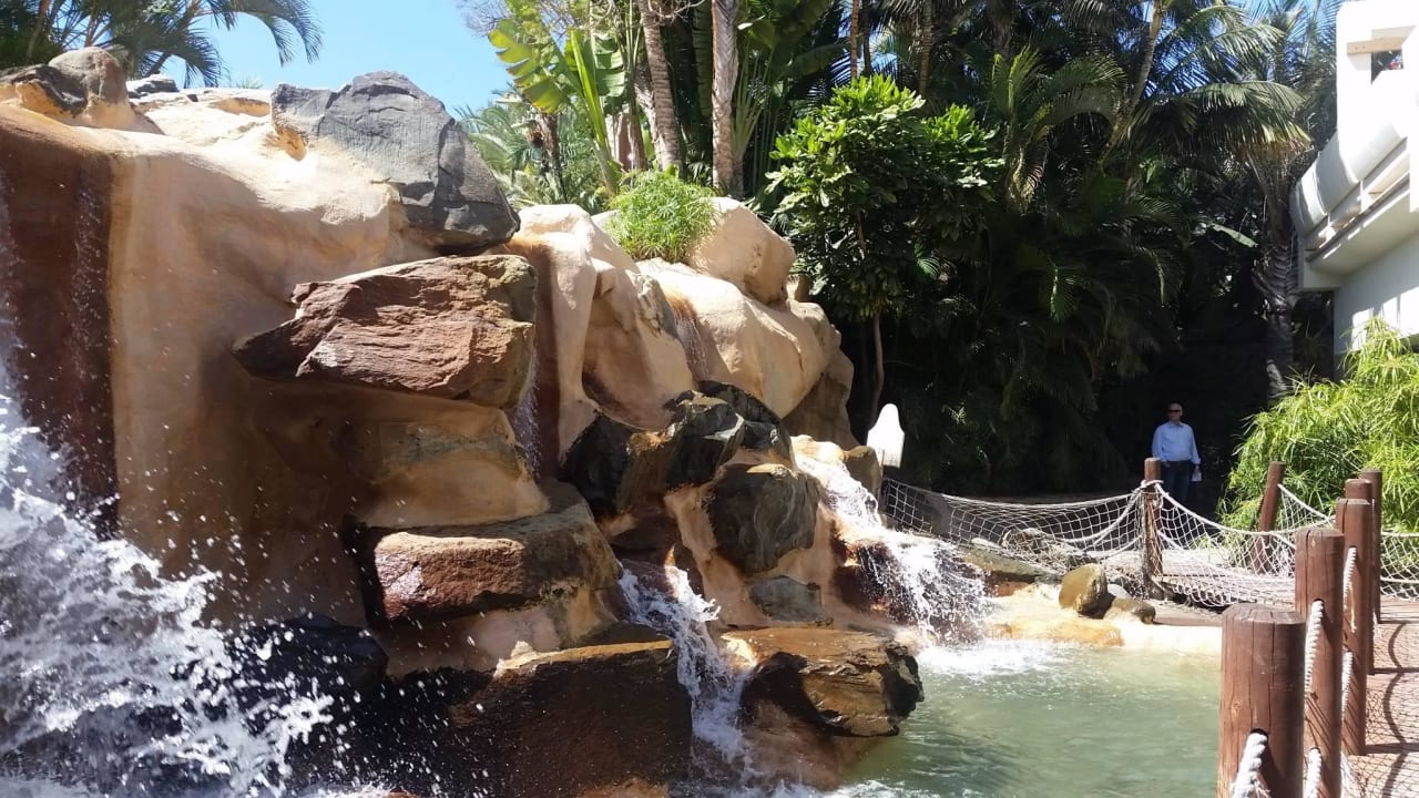 Wasserlauf und Wasserfall Maspalomas Princess