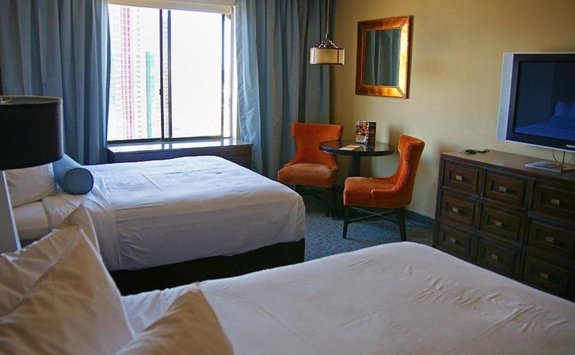 Zimmer mit Blick auf Hotel New York Excalibur