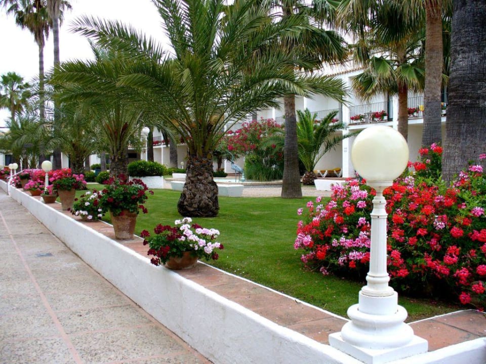 Innenhof Hotel Playa de la Luz
