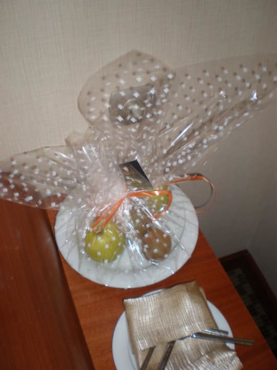 Unser Begrüssungs-Obst-Teller Istanbul Golden City Hotel