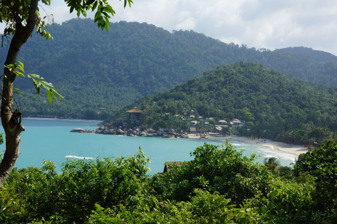 Der Ausblick vom Zimmer Santhiya Koh Phangan Resort & Spa