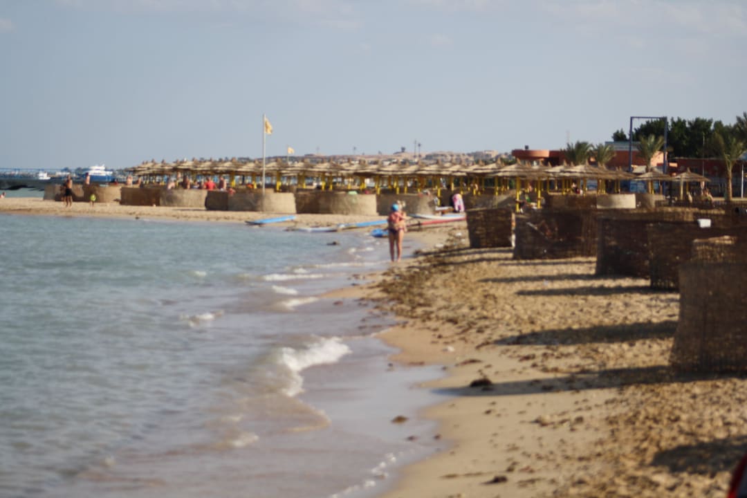 Blick am Strand Hotel Titanic Palace