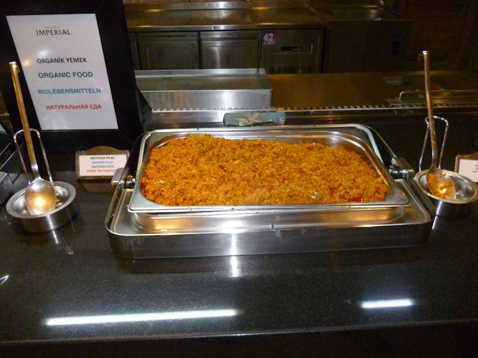 Das Buffet am Abend Hotel Delphin Imperial