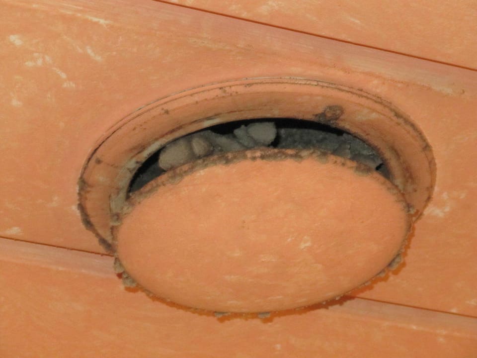 Schimmelige Dunstabzugshaube Hotel Machiavelli Palace