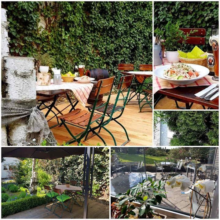 Gartenanlage Landgasthof - Hotel - Hirsch