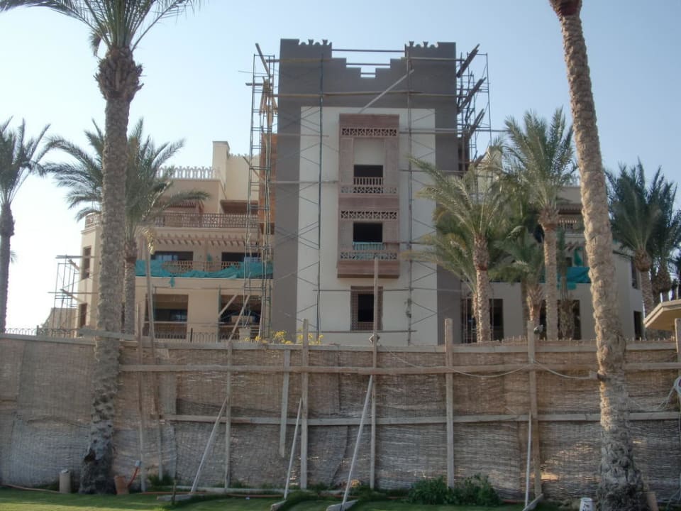 Baustelle der Red Sea Kette am Strand Makadi Palace