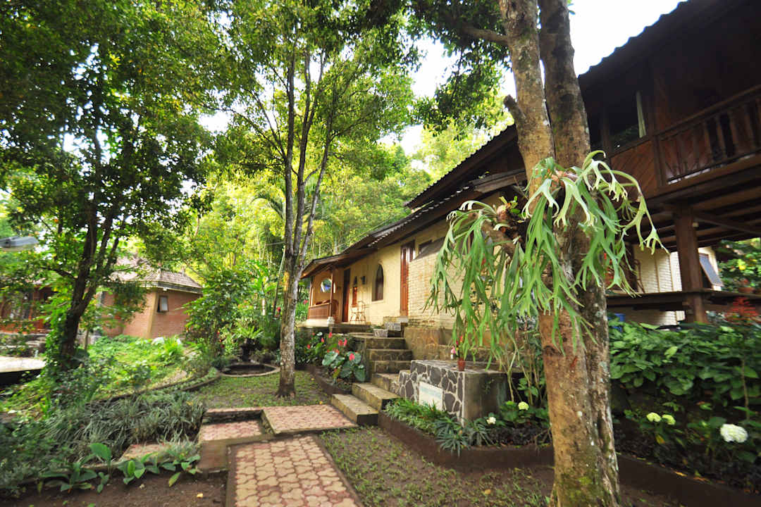 Außenansicht Puri Lumbung Cottages