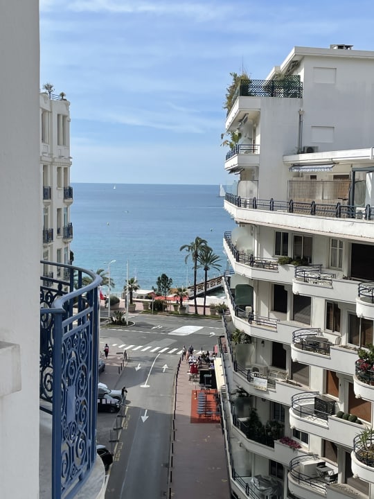 Ausblick Grand Hyatt Cannes Hotel Martinez