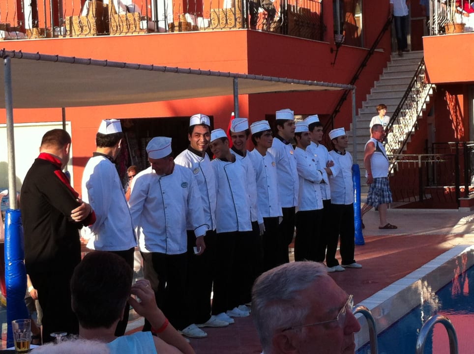 Köche beim Gala-Essen Royal Atlantis Beach Hotel