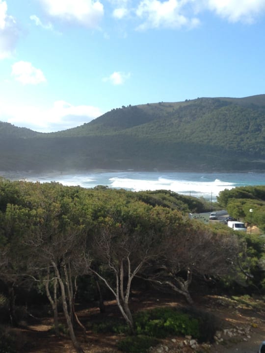 Blick aus Zimmer bei Wellengang Hotel & Spa S'Entrador Playa