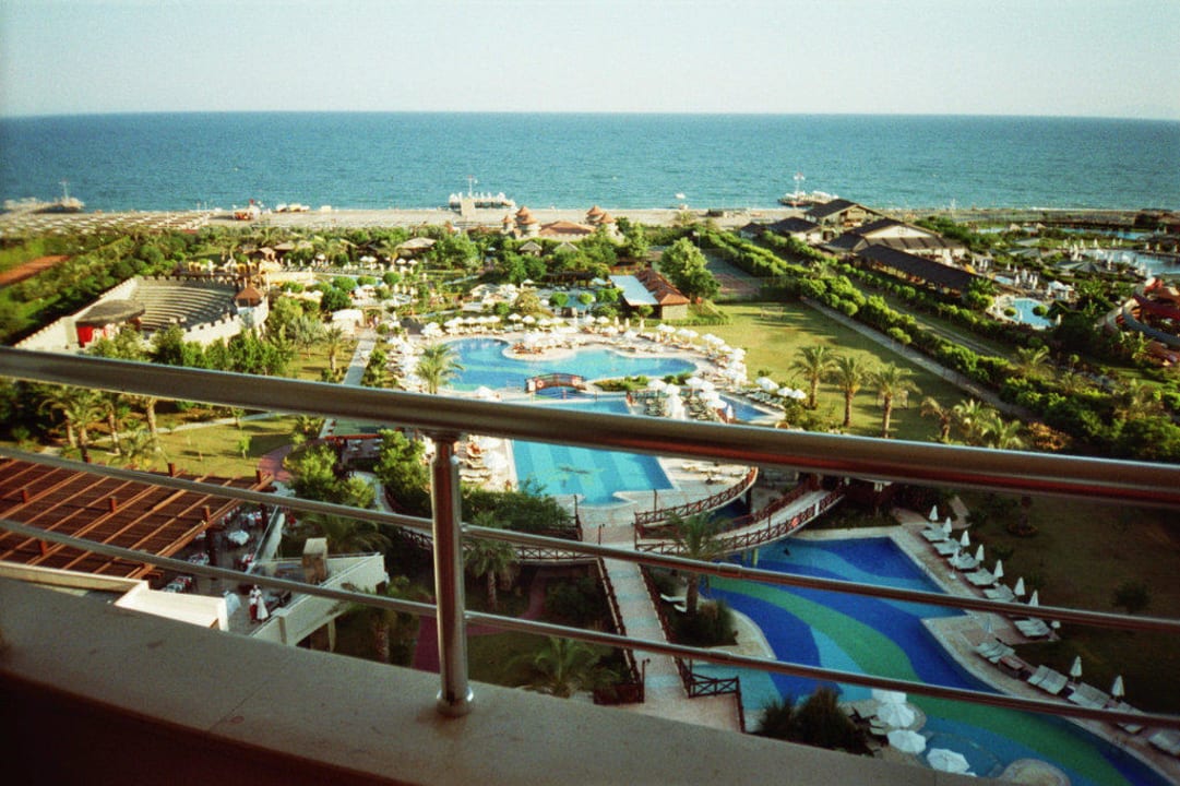 Ausblick vom 8 Stock vom unserem Balkon Sherwood Exclusive Lara