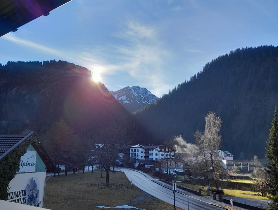 Ausblick Alpina Appartements