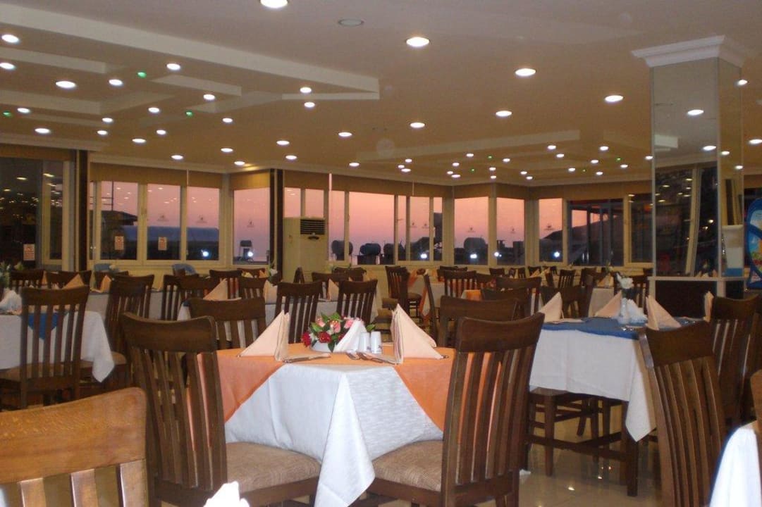 Speisesaal im 5. Stock Hotel Aslan City Kleopatra